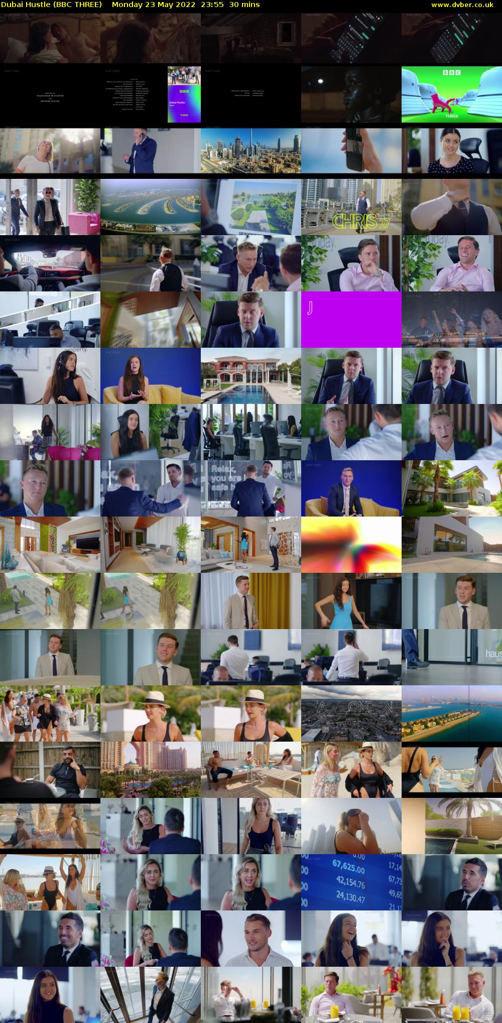 Dubai Hustle (BBC THREE) Monday 23 May 2022 23:55 - 00:25