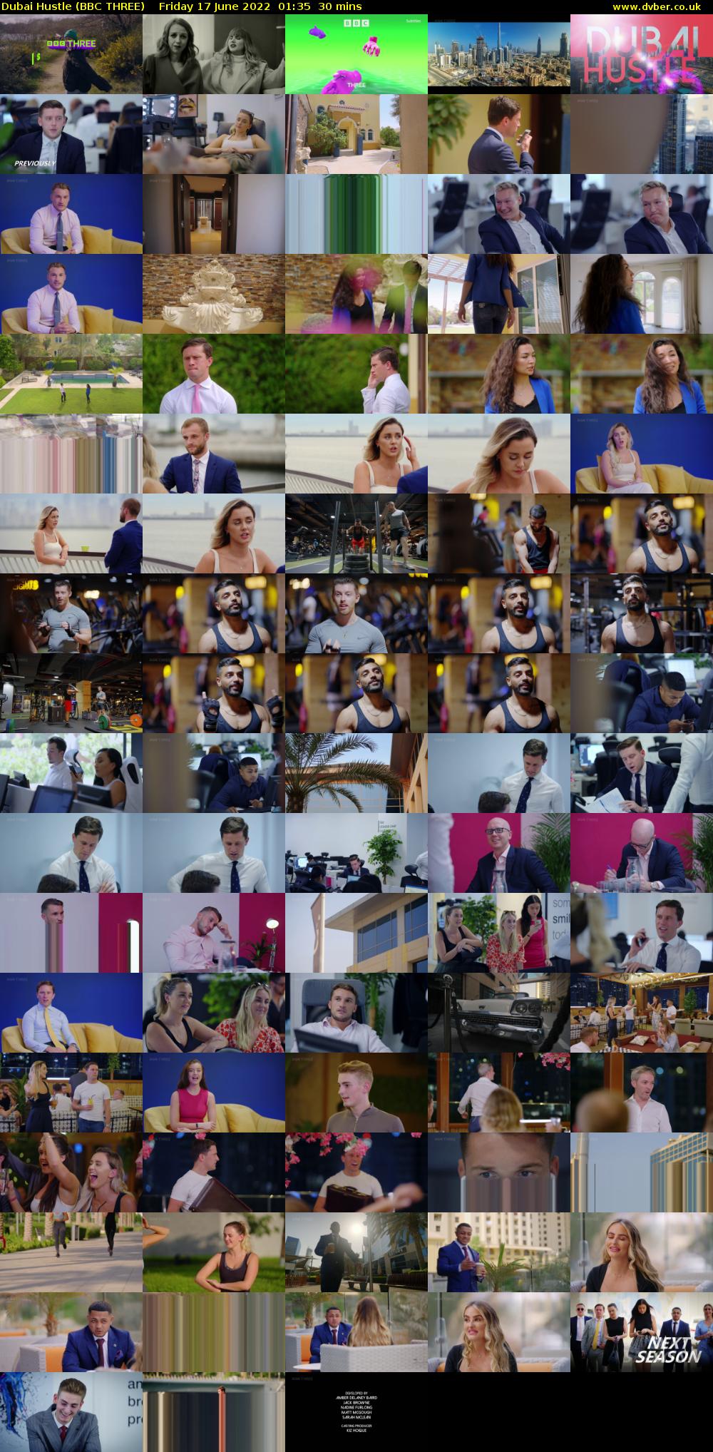 Dubai Hustle (BBC THREE) Friday 17 June 2022 01:35 - 02:05