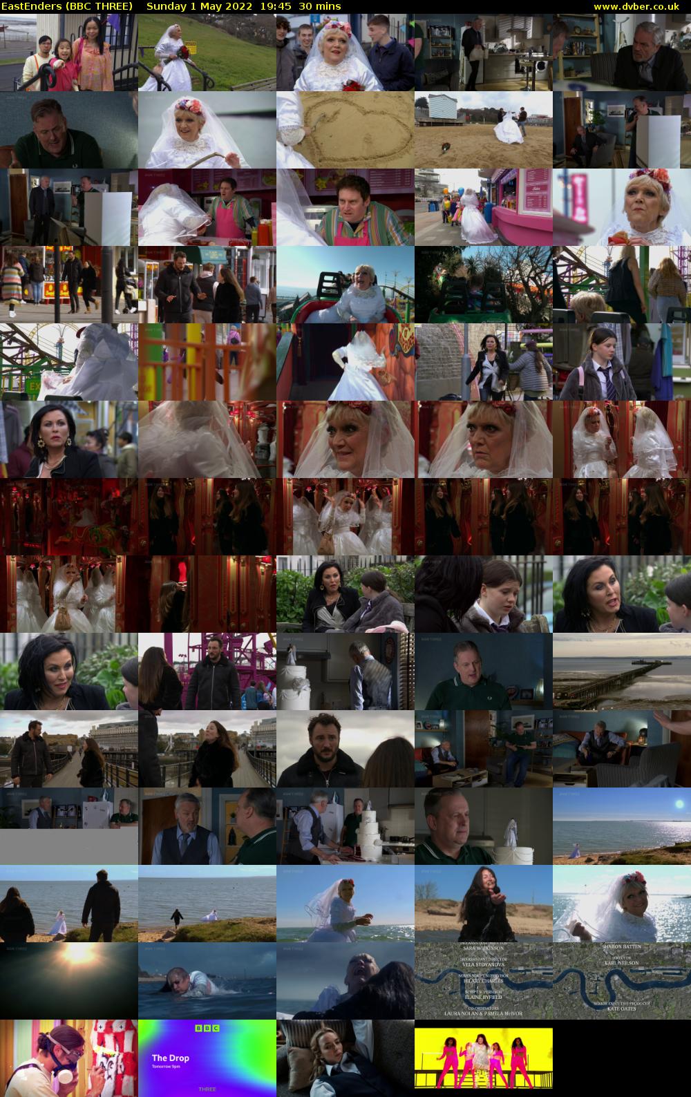 EastEnders (BBC THREE) Sunday 1 May 2022 19:45 - 20:15
