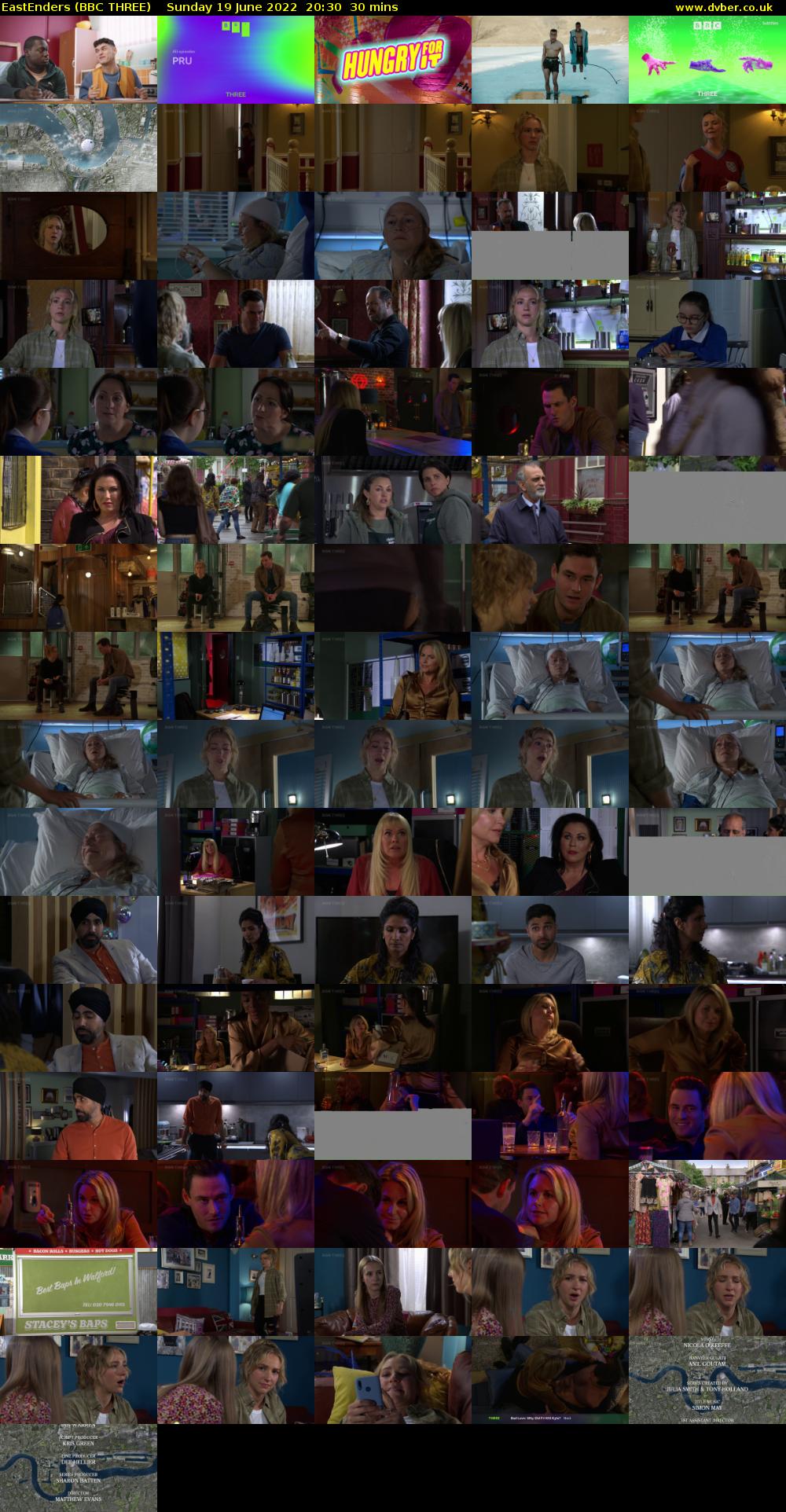 EastEnders (BBC THREE) Sunday 19 June 2022 20:30 - 21:00