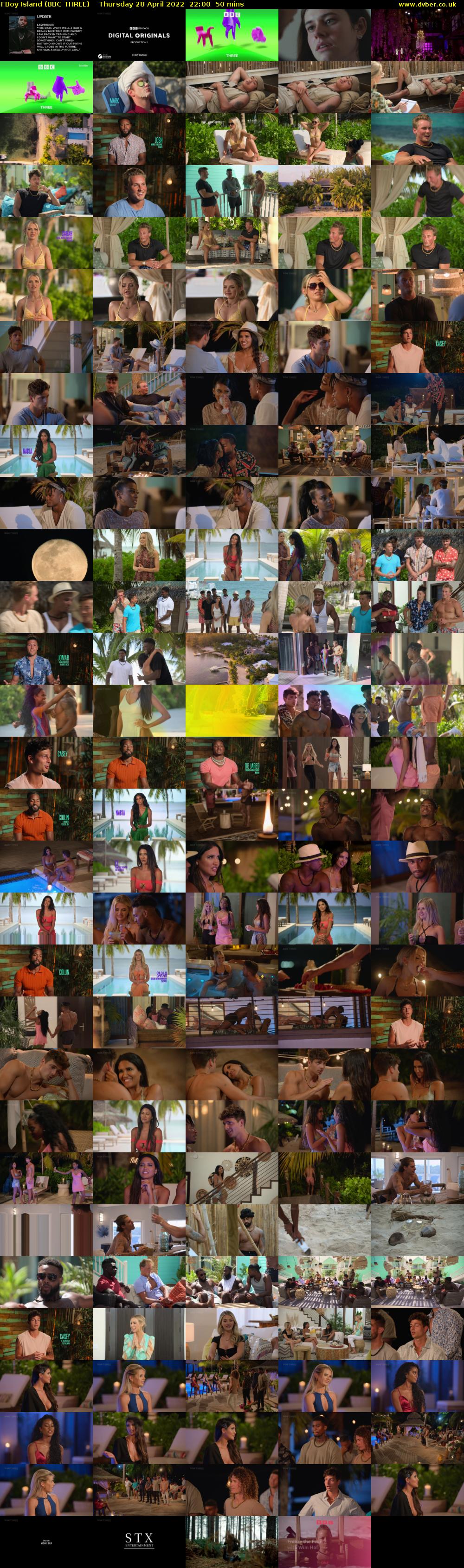 FBoy Island (BBC THREE) Thursday 28 April 2022 22:00 - 22:50