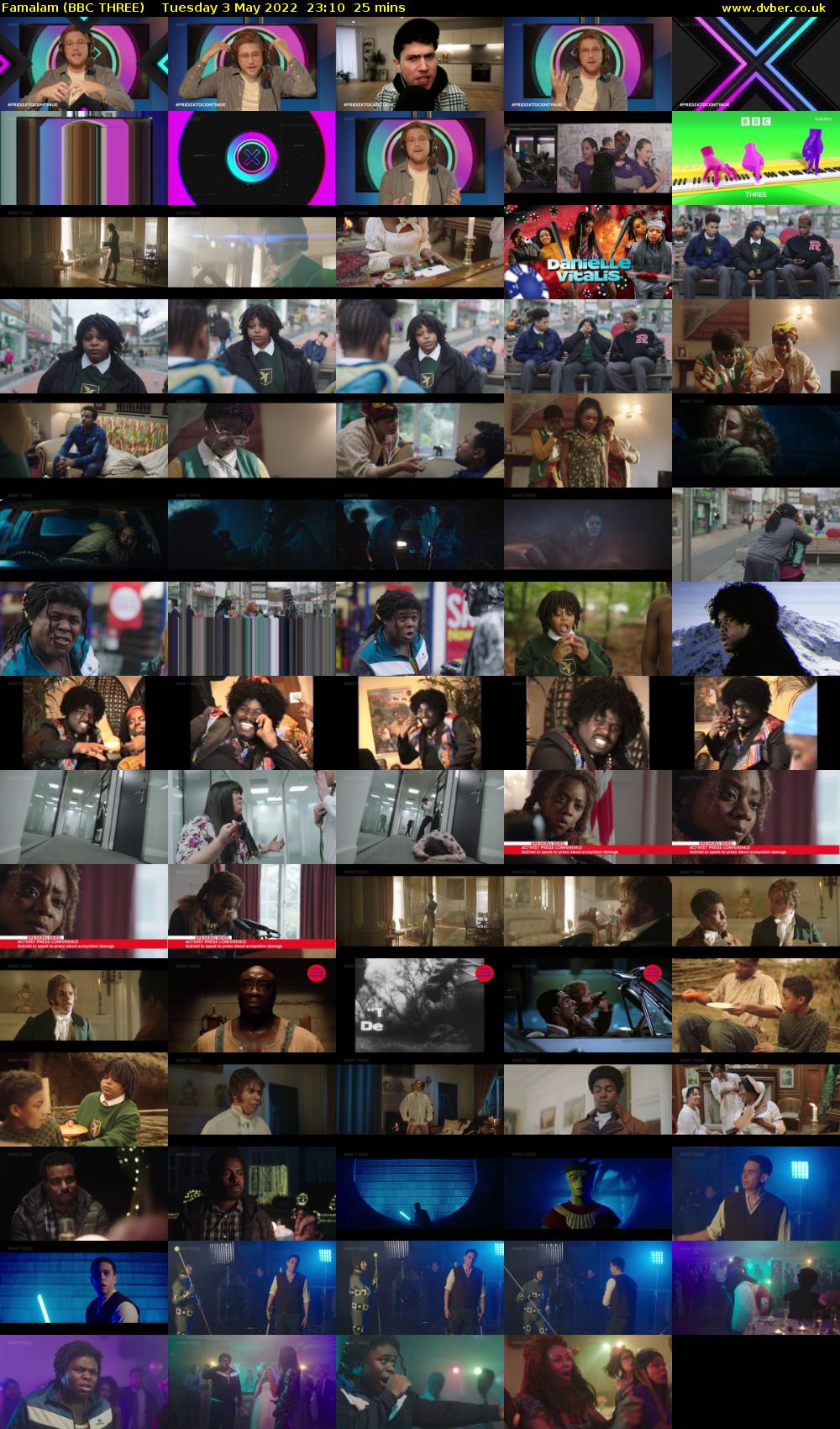 Famalam (BBC THREE) Tuesday 3 May 2022 23:10 - 23:35