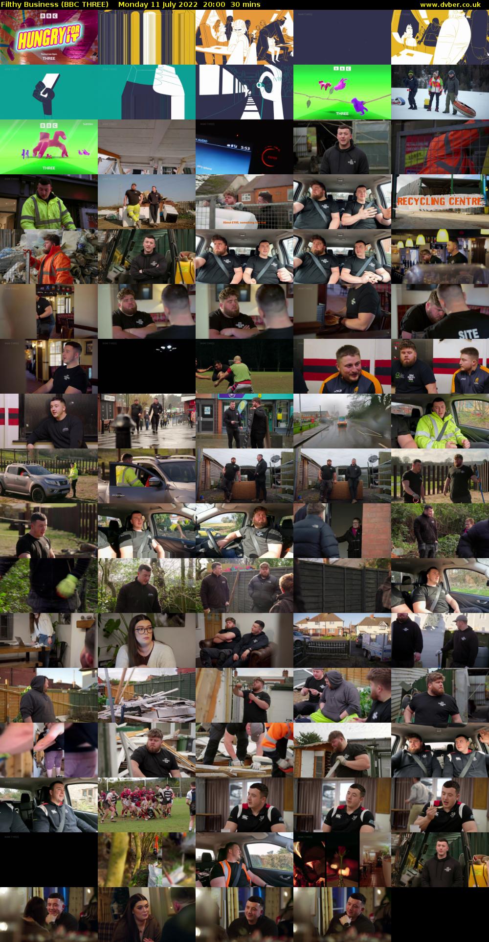 Filthy Business (BBC THREE) Monday 11 July 2022 20:00 - 20:30