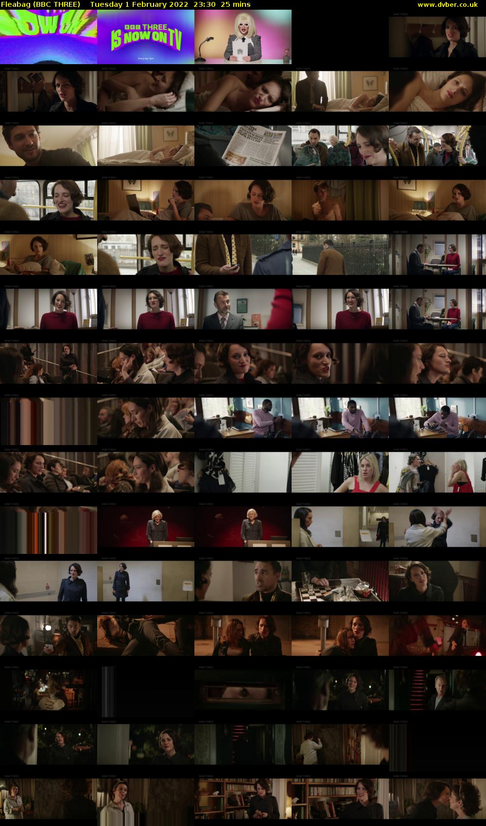 Fleabag (BBC THREE) Tuesday 1 February 2022 23:30 - 23:55