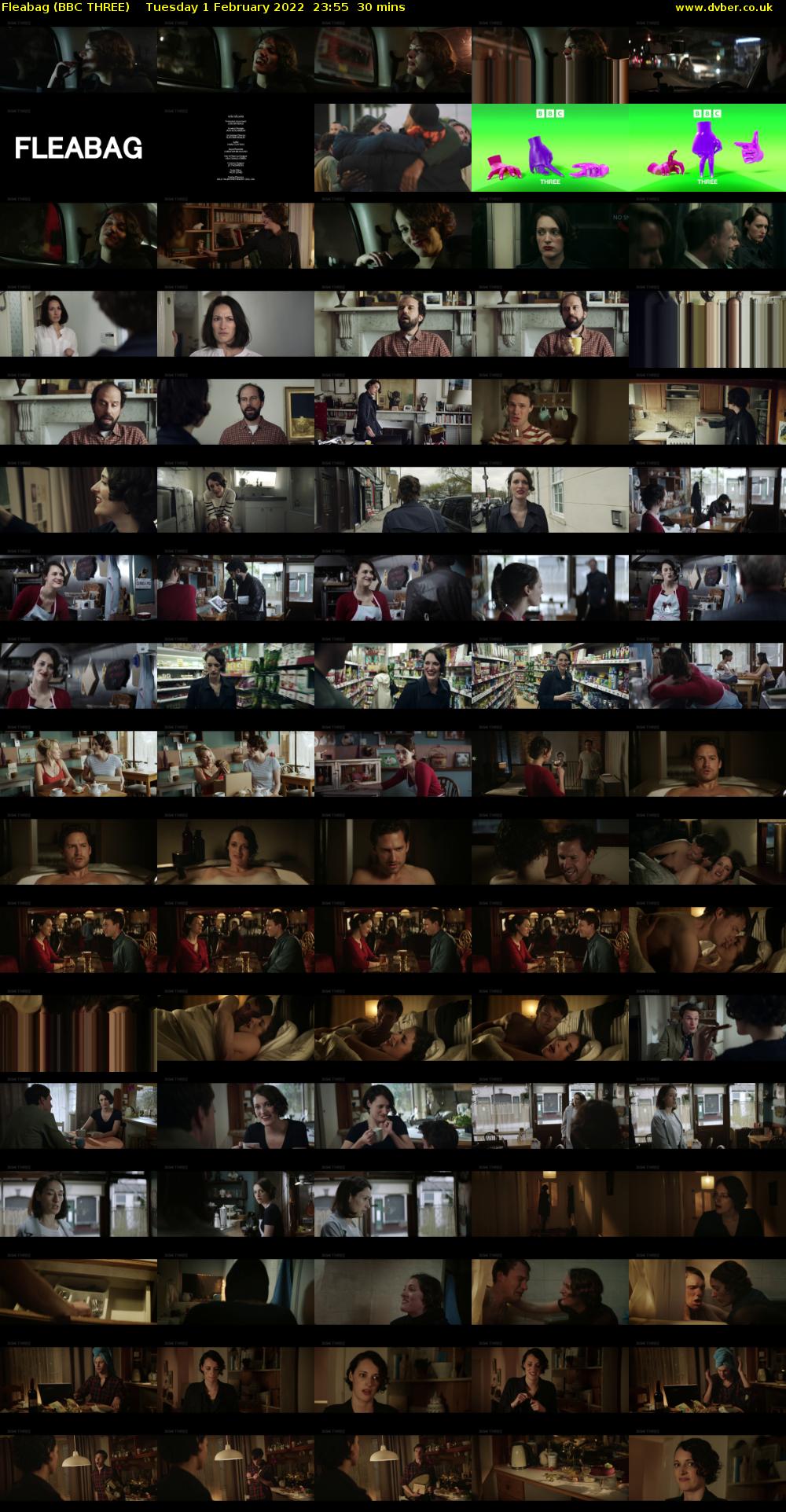 Fleabag (BBC THREE) Tuesday 1 February 2022 23:55 - 00:25