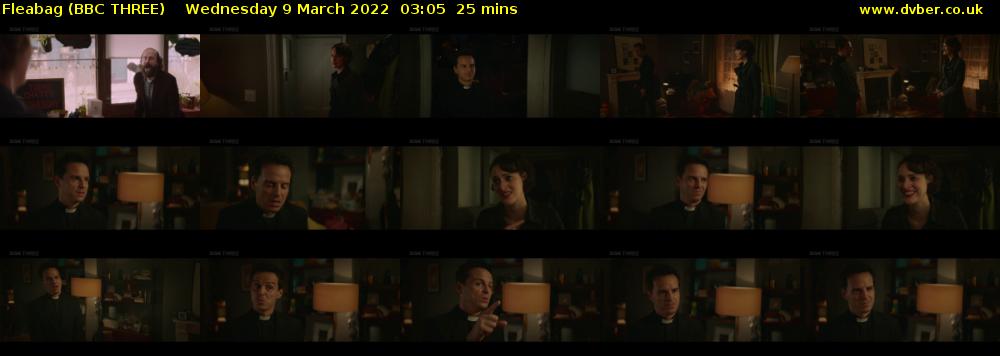 Fleabag (BBC THREE) Wednesday 9 March 2022 03:05 - 03:30