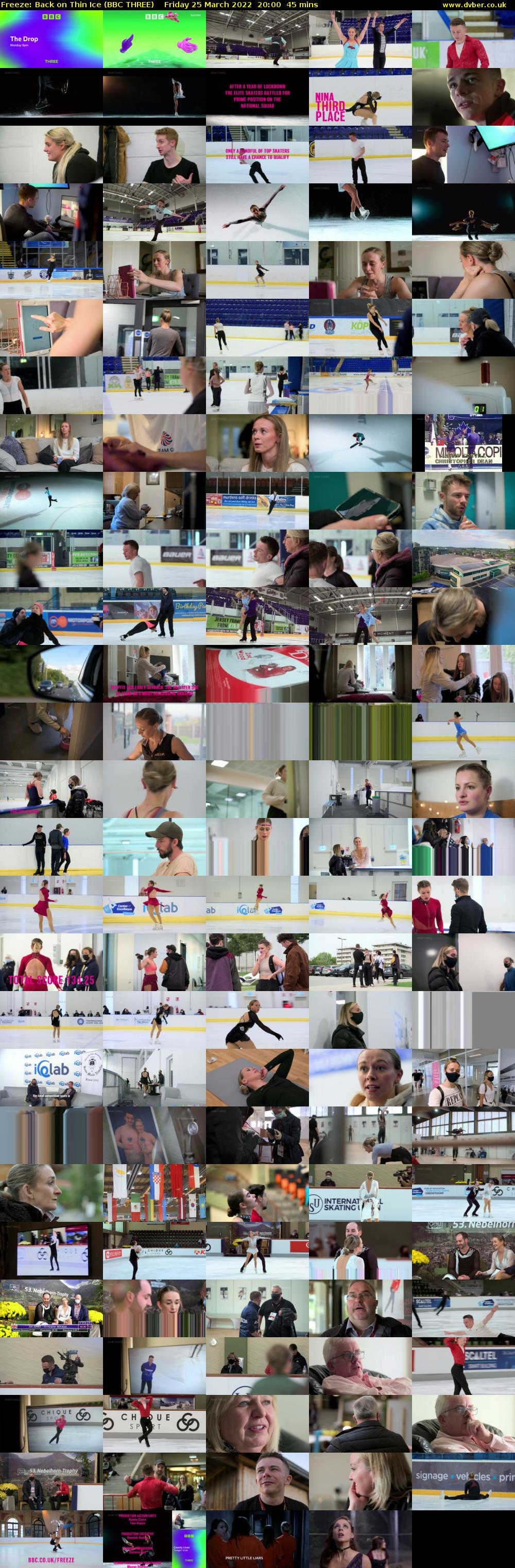 Freeze: Back on Thin Ice (BBC THREE) Friday 25 March 2022 20:00 - 20:45