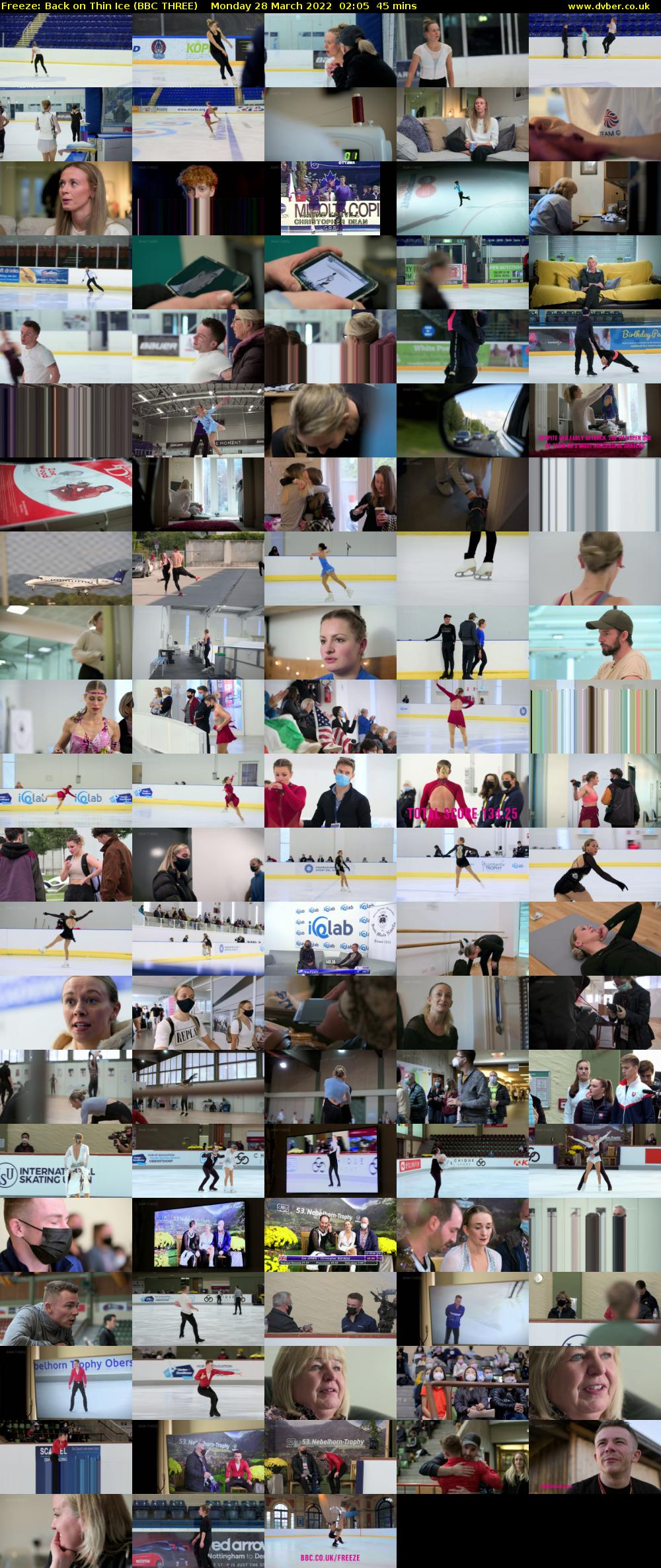 Freeze: Back on Thin Ice (BBC THREE) Monday 28 March 2022 02:05 - 02:50