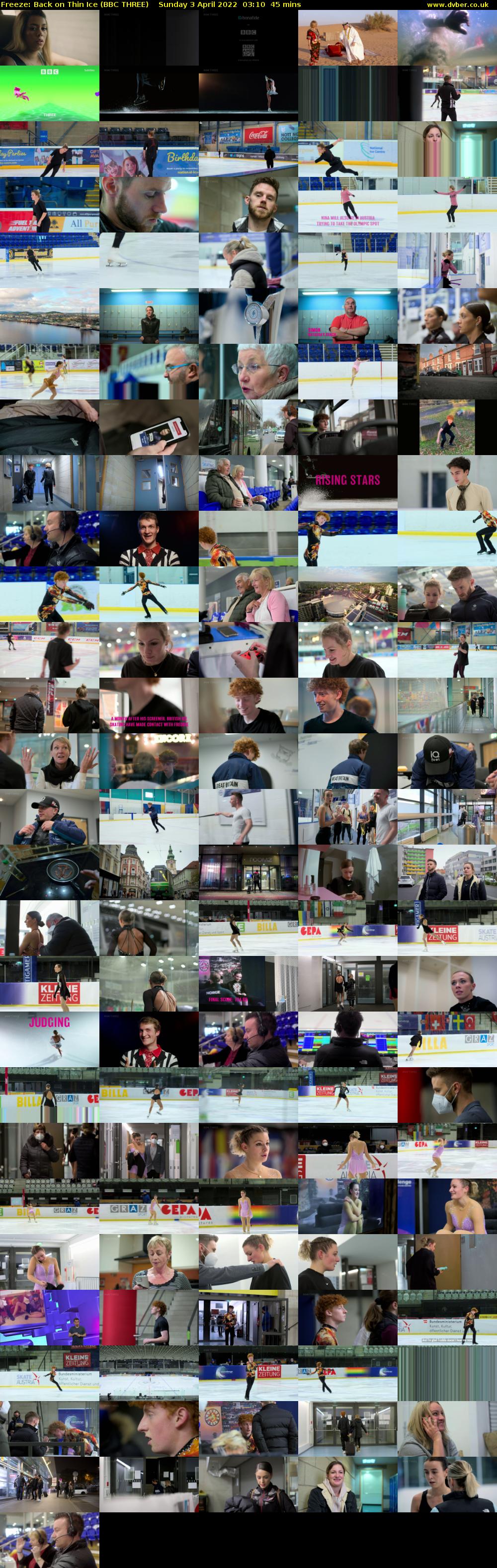 Freeze: Back on Thin Ice (BBC THREE) Sunday 3 April 2022 03:10 - 03:55