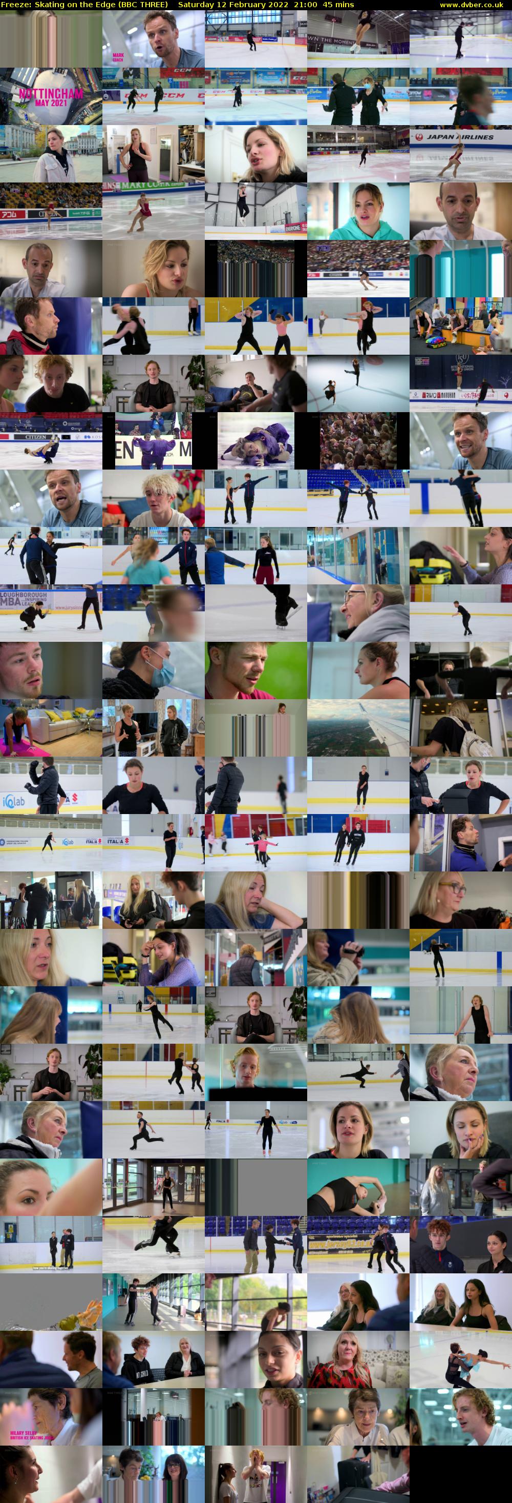 Freeze: Skating on the Edge (BBC THREE) Saturday 12 February 2022 21:00 - 21:45