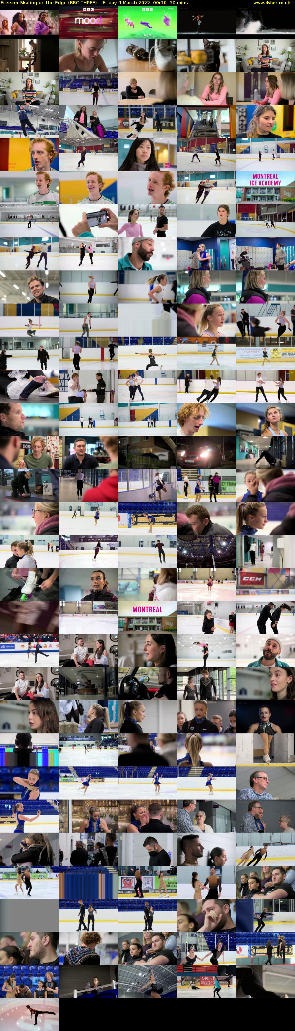 Freeze: Skating on the Edge (BBC THREE) Friday 4 March 2022 00:10 - 01:00