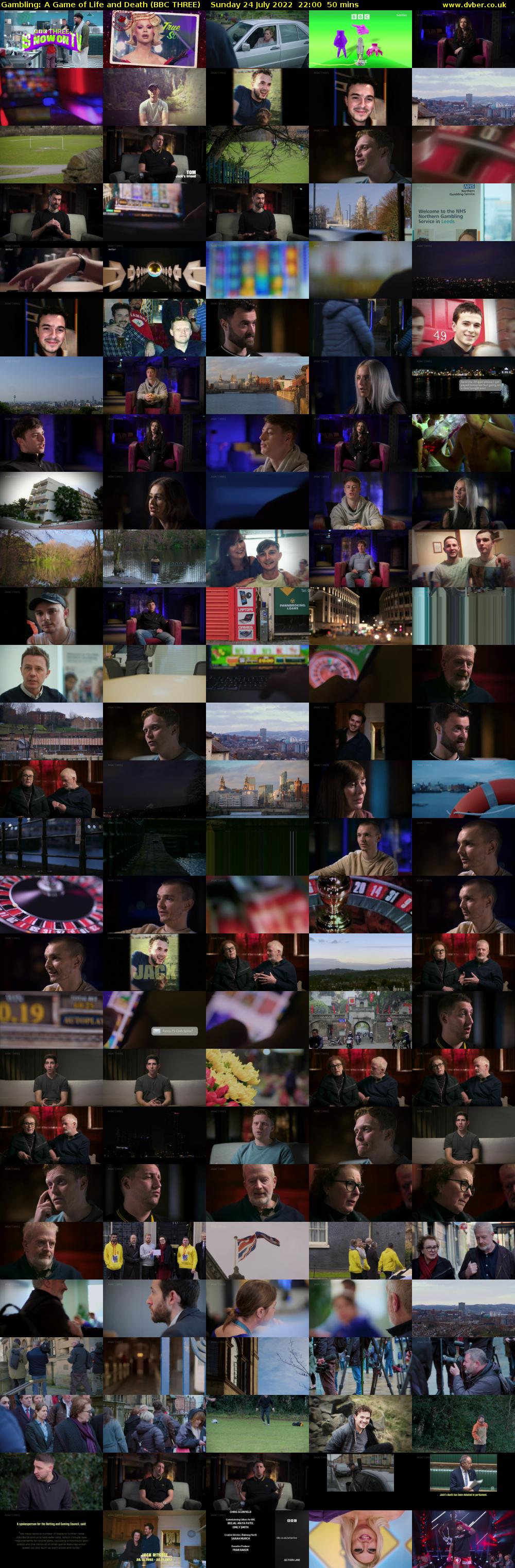 Gambling: A Game of Life and Death (BBC THREE) Sunday 24 July 2022 22:00 - 22:50