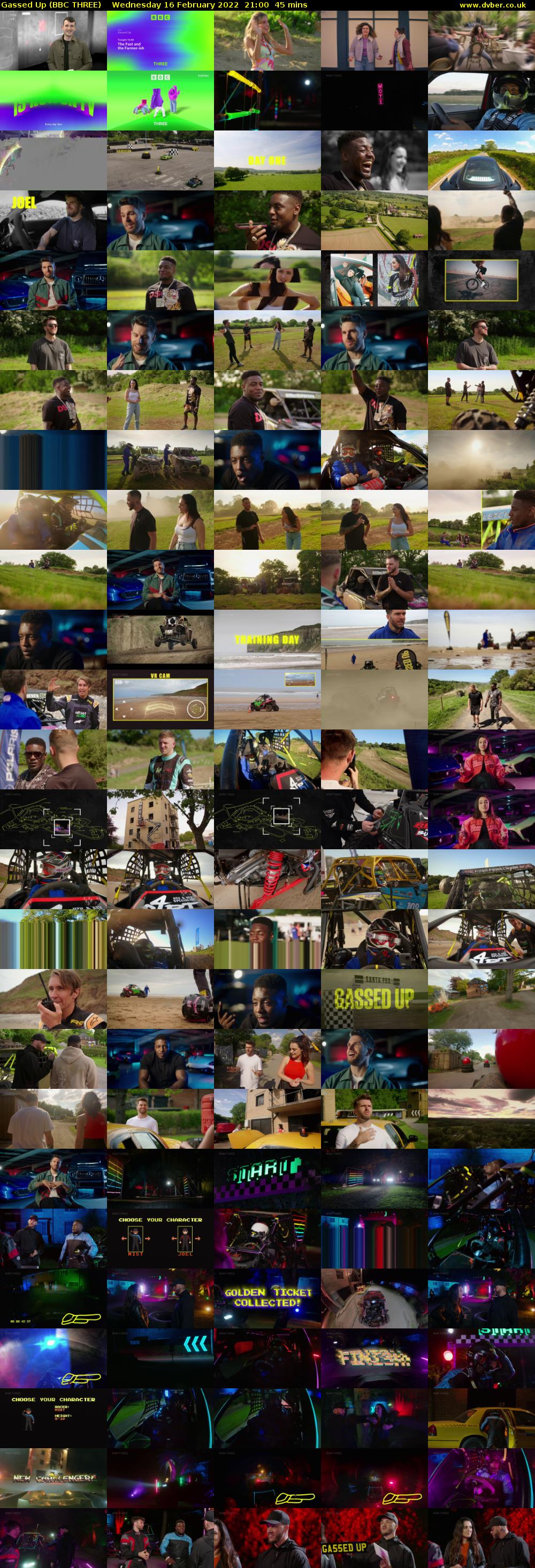 Gassed Up (BBC THREE) Wednesday 16 February 2022 21:00 - 21:45