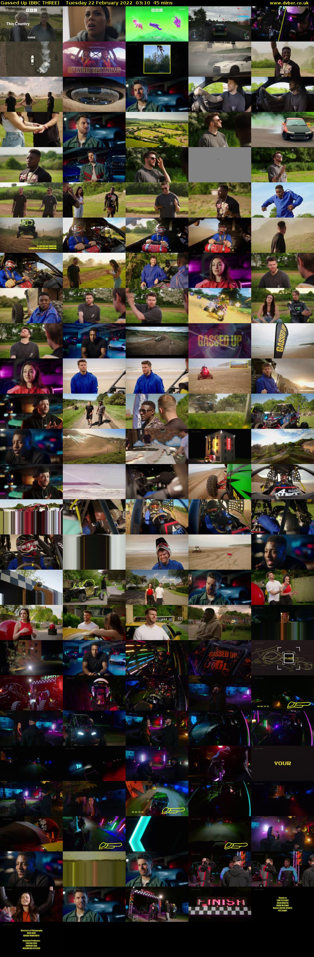 Gassed Up (BBC THREE) Tuesday 22 February 2022 03:10 - 03:55