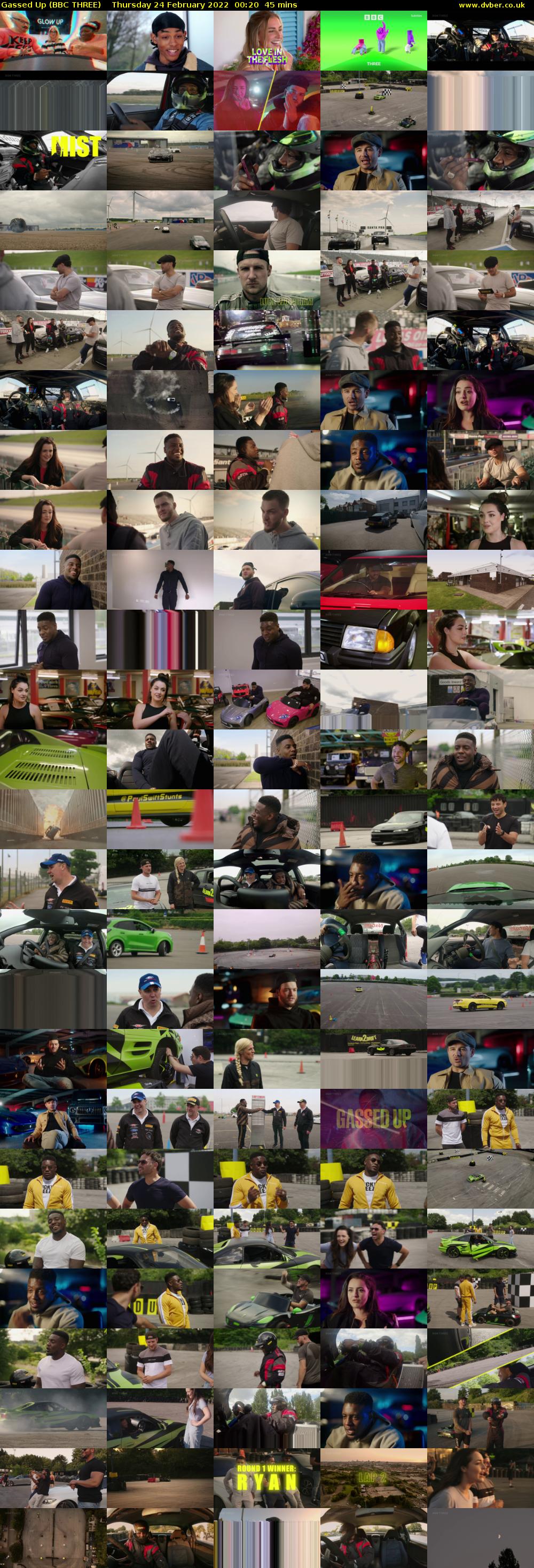 Gassed Up (BBC THREE) Thursday 24 February 2022 00:20 - 01:05