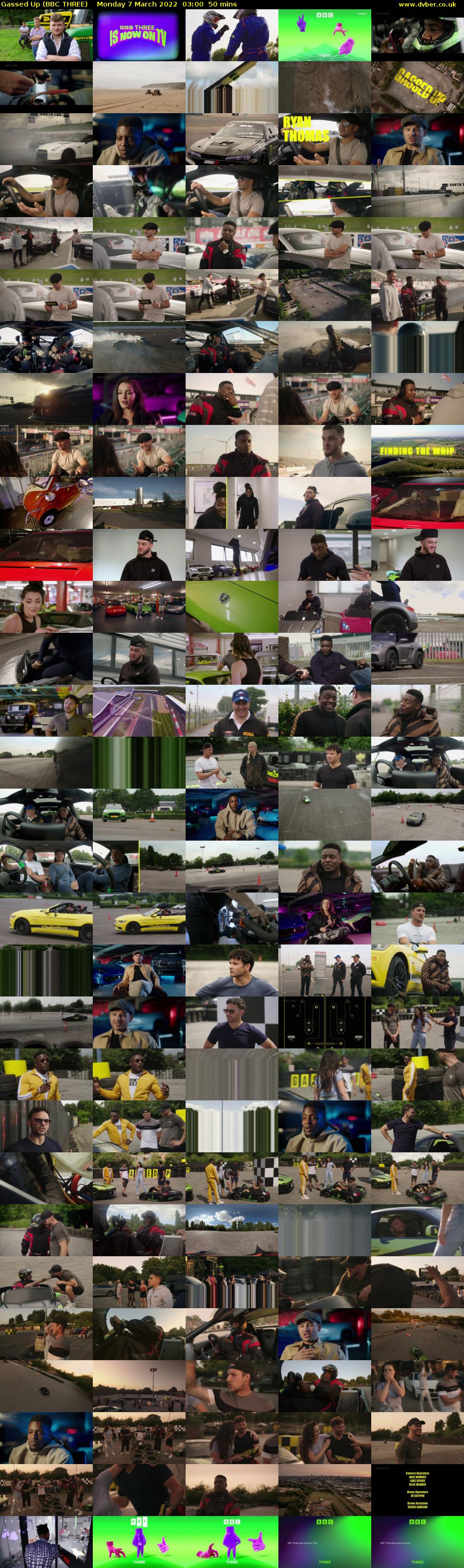 Gassed Up (BBC THREE) Monday 7 March 2022 03:00 - 03:50