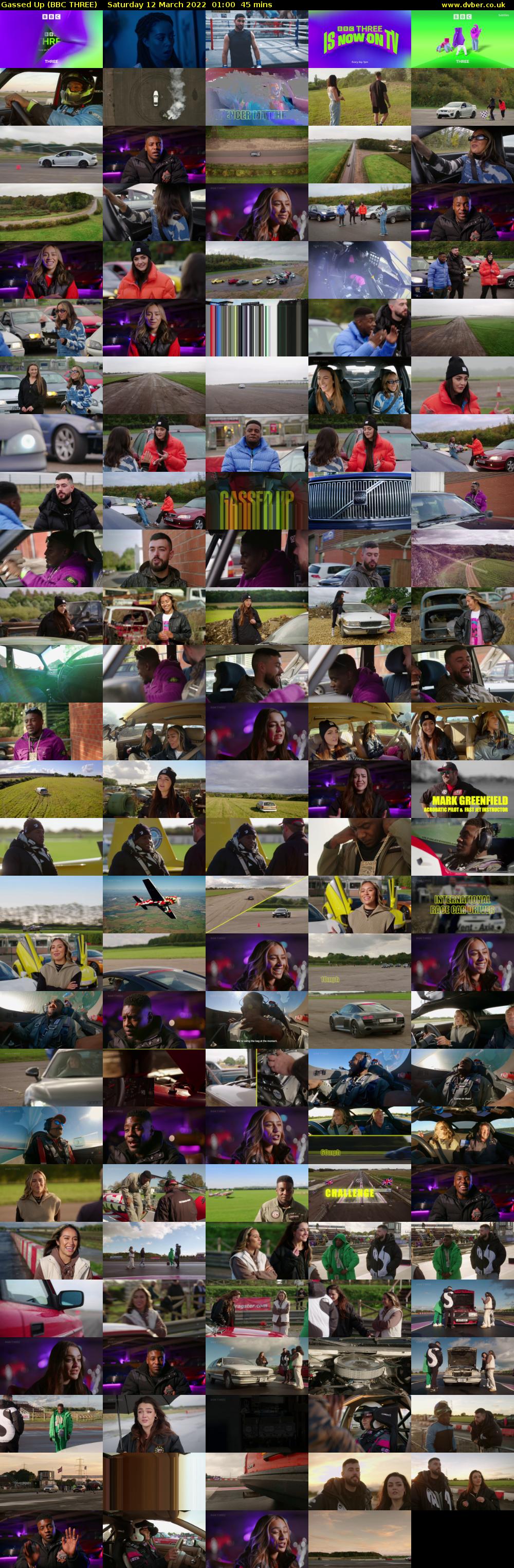 Gassed Up (BBC THREE) Saturday 12 March 2022 01:00 - 01:45