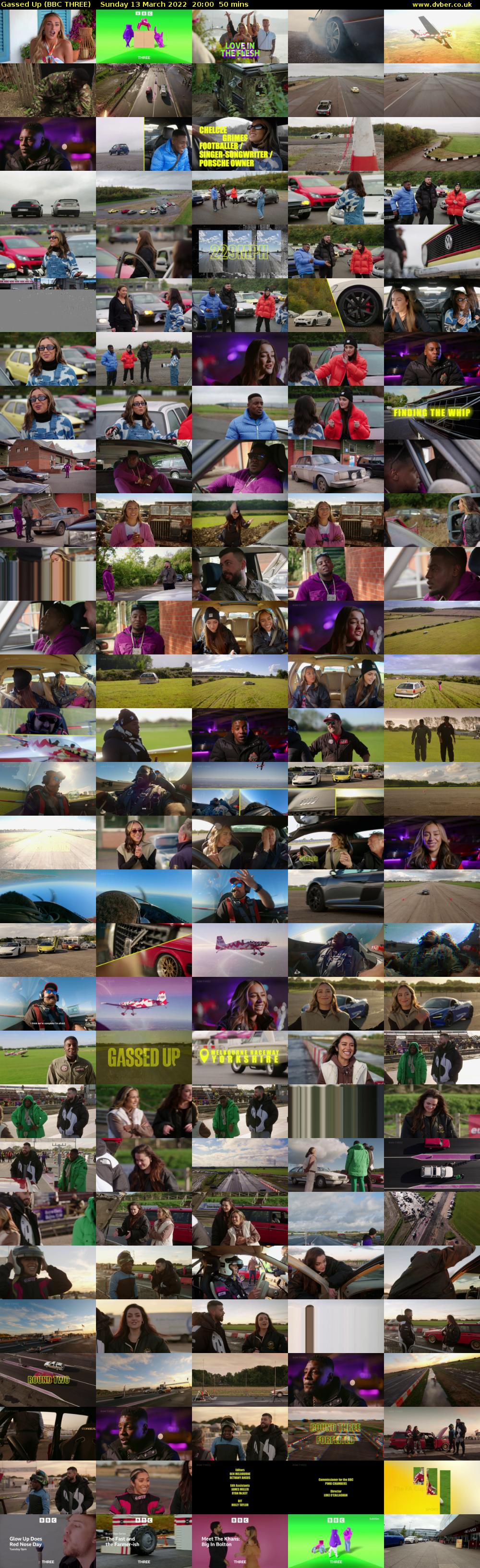 Gassed Up (BBC THREE) Sunday 13 March 2022 20:00 - 20:50