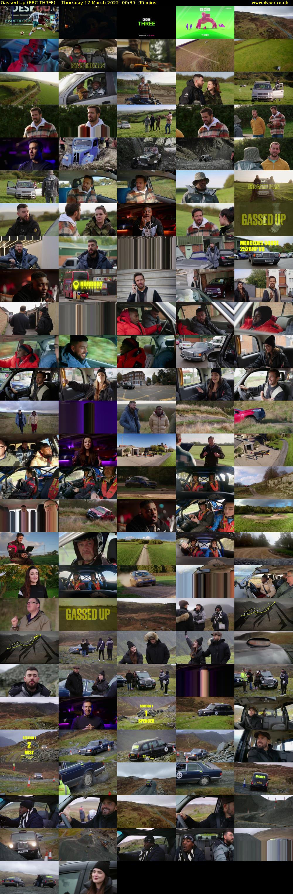 Gassed Up (BBC THREE) Thursday 17 March 2022 00:35 - 01:20