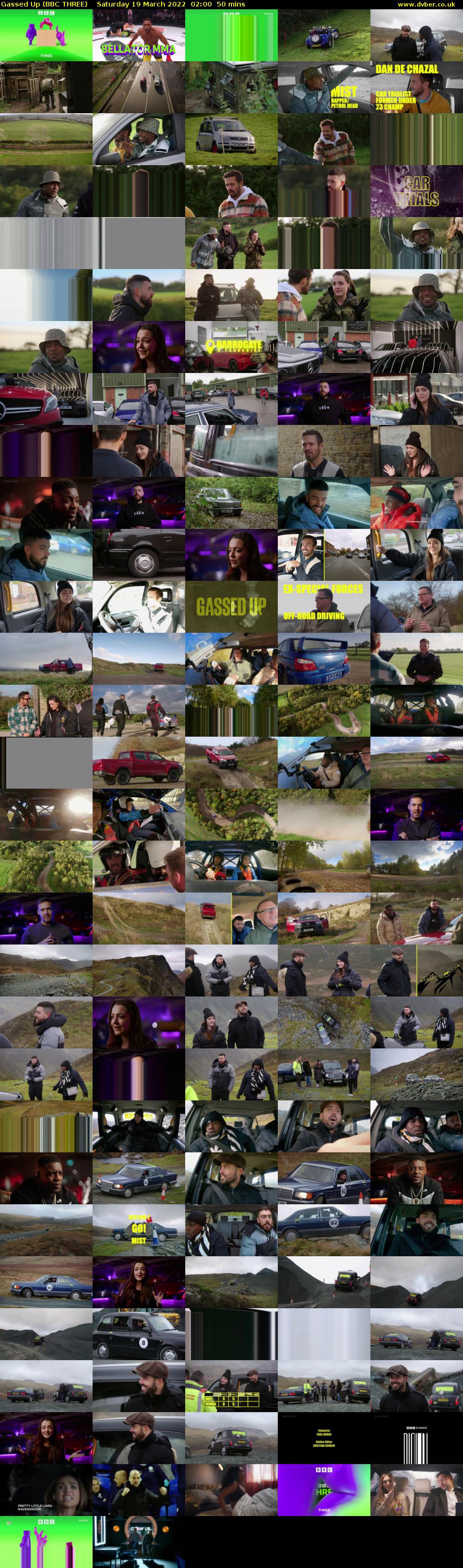 Gassed Up (BBC THREE) Saturday 19 March 2022 02:00 - 02:50