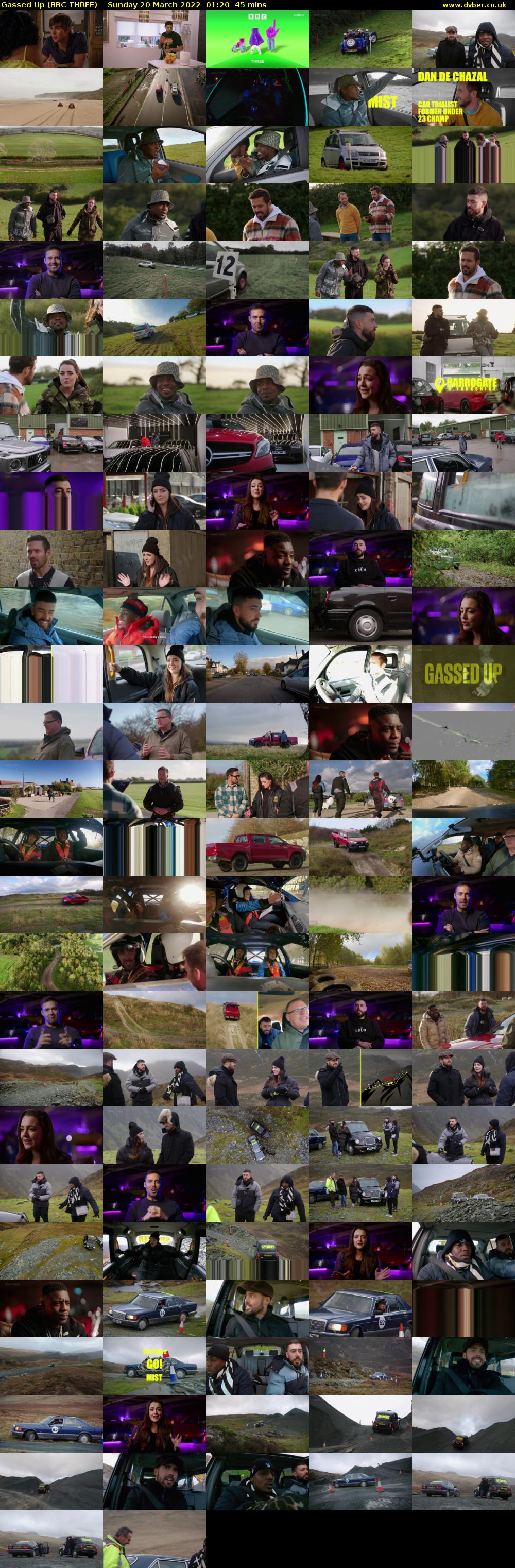 Gassed Up (BBC THREE) Sunday 20 March 2022 01:20 - 02:05