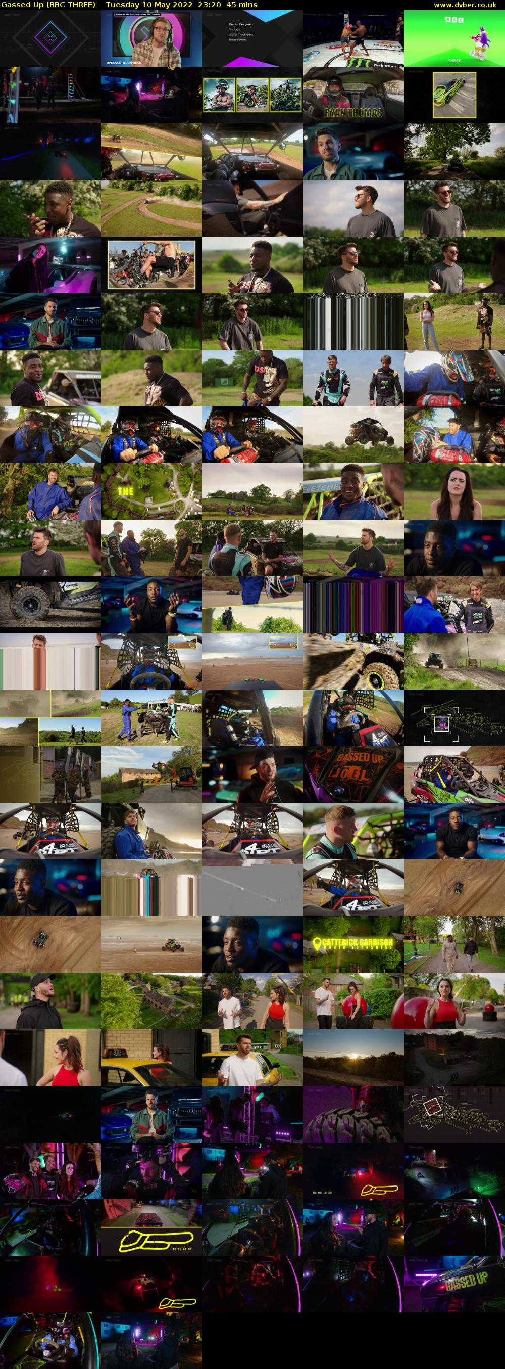 Gassed Up (BBC THREE) Tuesday 10 May 2022 23:20 - 00:05