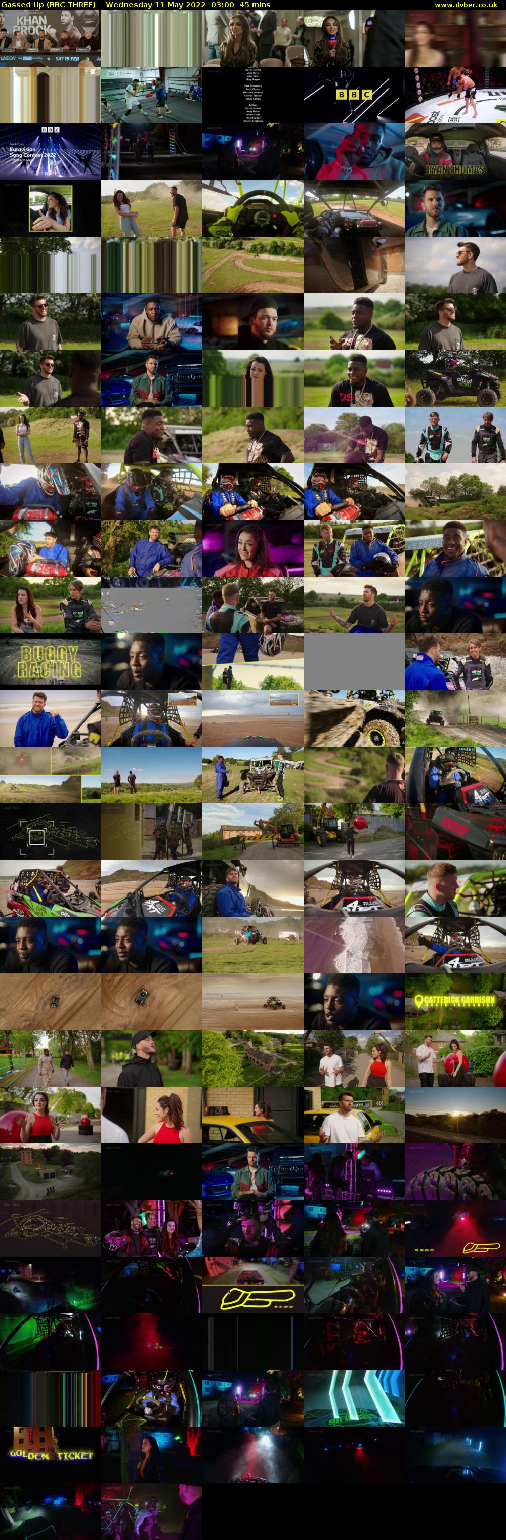 Gassed Up (BBC THREE) Wednesday 11 May 2022 03:00 - 03:45
