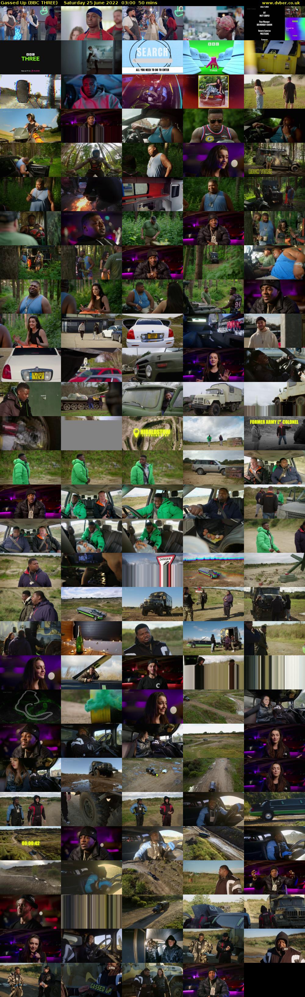 Gassed Up (BBC THREE) Saturday 25 June 2022 03:00 - 03:50