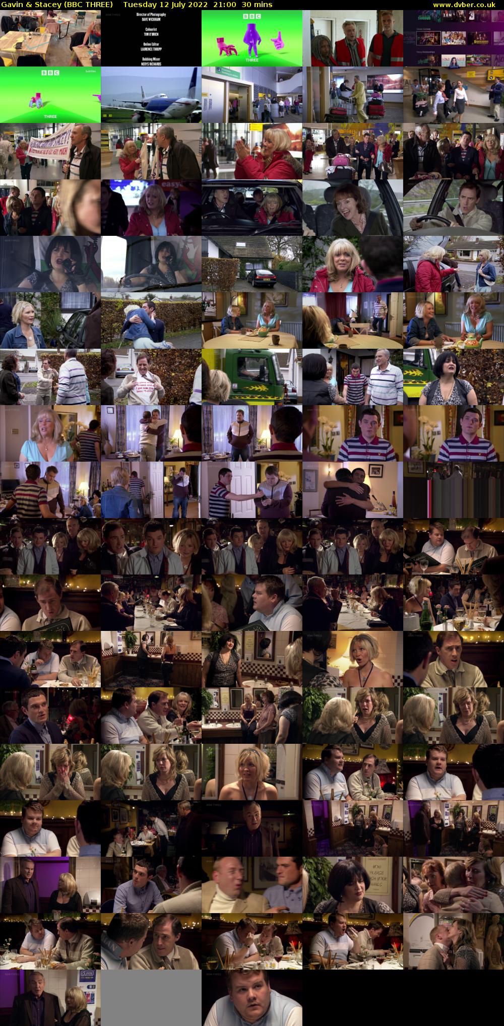 Gavin & Stacey (BBC THREE) Tuesday 12 July 2022 21:00 - 21:30