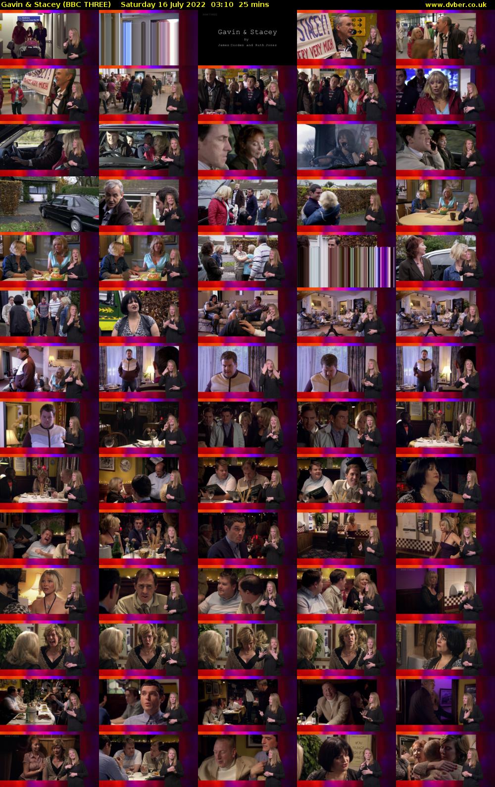 Gavin & Stacey (BBC THREE) Saturday 16 July 2022 03:10 - 03:35