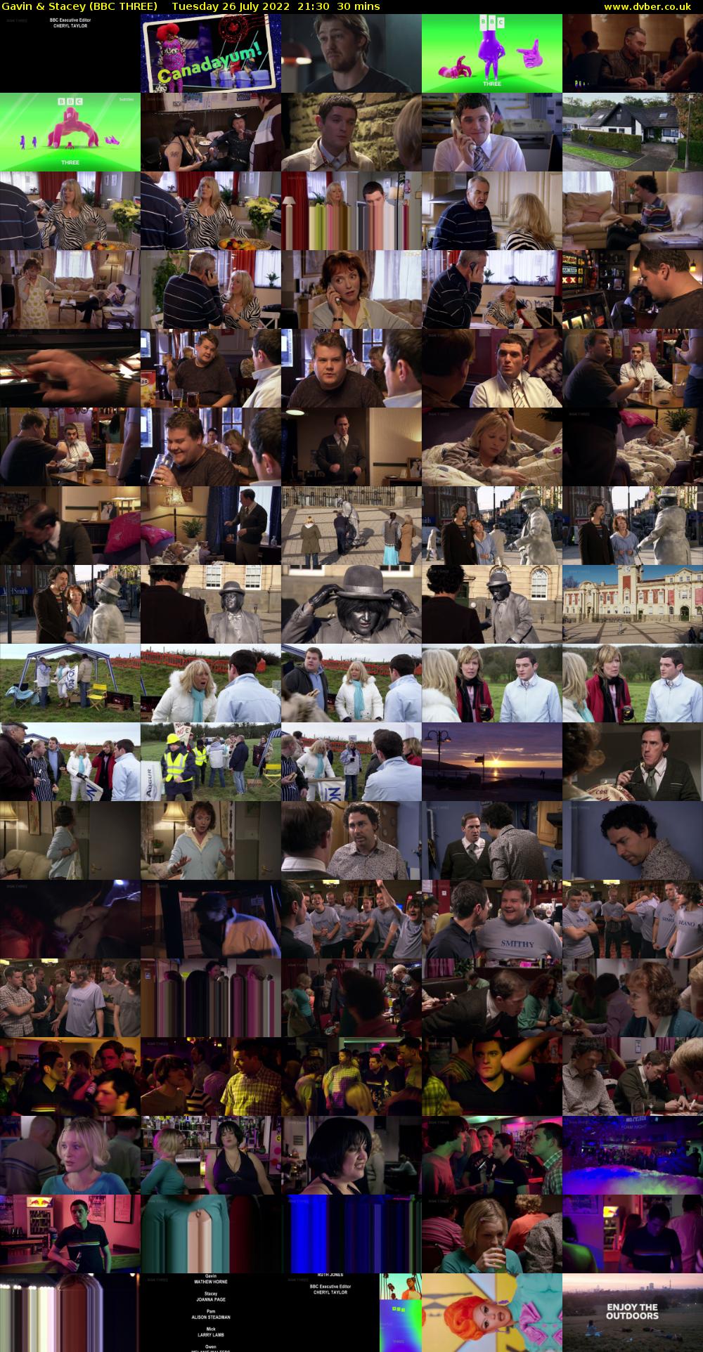 Gavin & Stacey (BBC THREE) Tuesday 26 July 2022 21:30 - 22:00