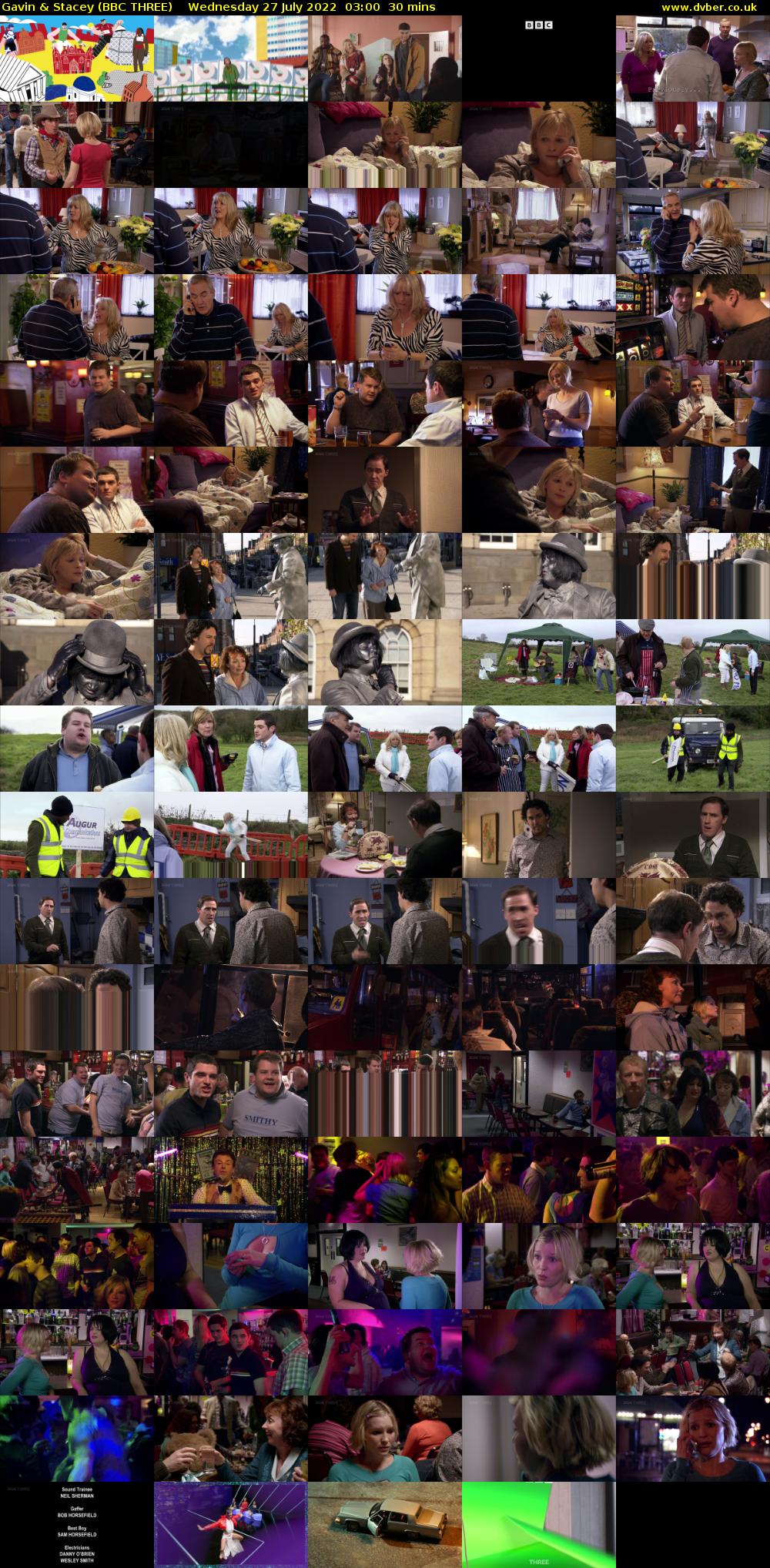 Gavin & Stacey (BBC THREE) Wednesday 27 July 2022 03:00 - 03:30