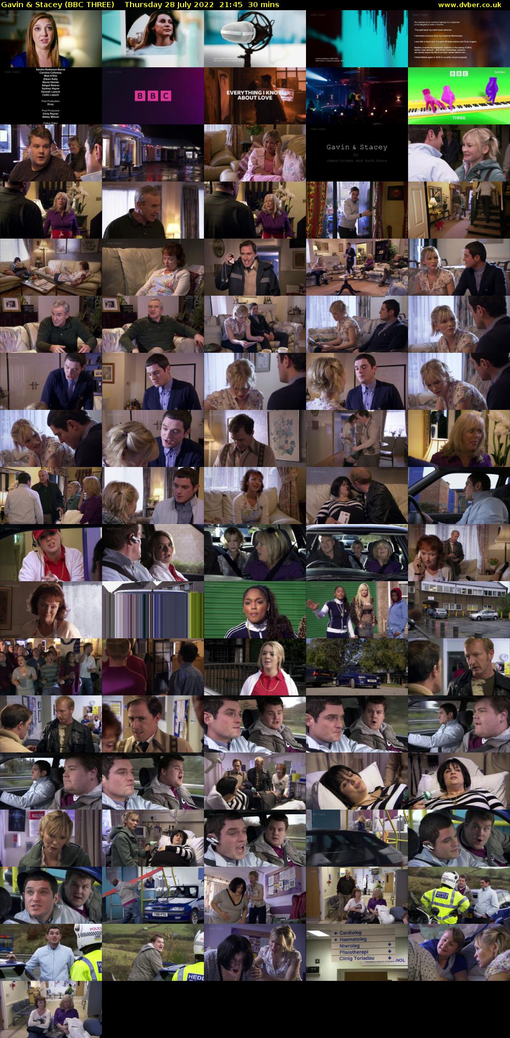 Gavin & Stacey (BBC THREE) Thursday 28 July 2022 21:45 - 22:15