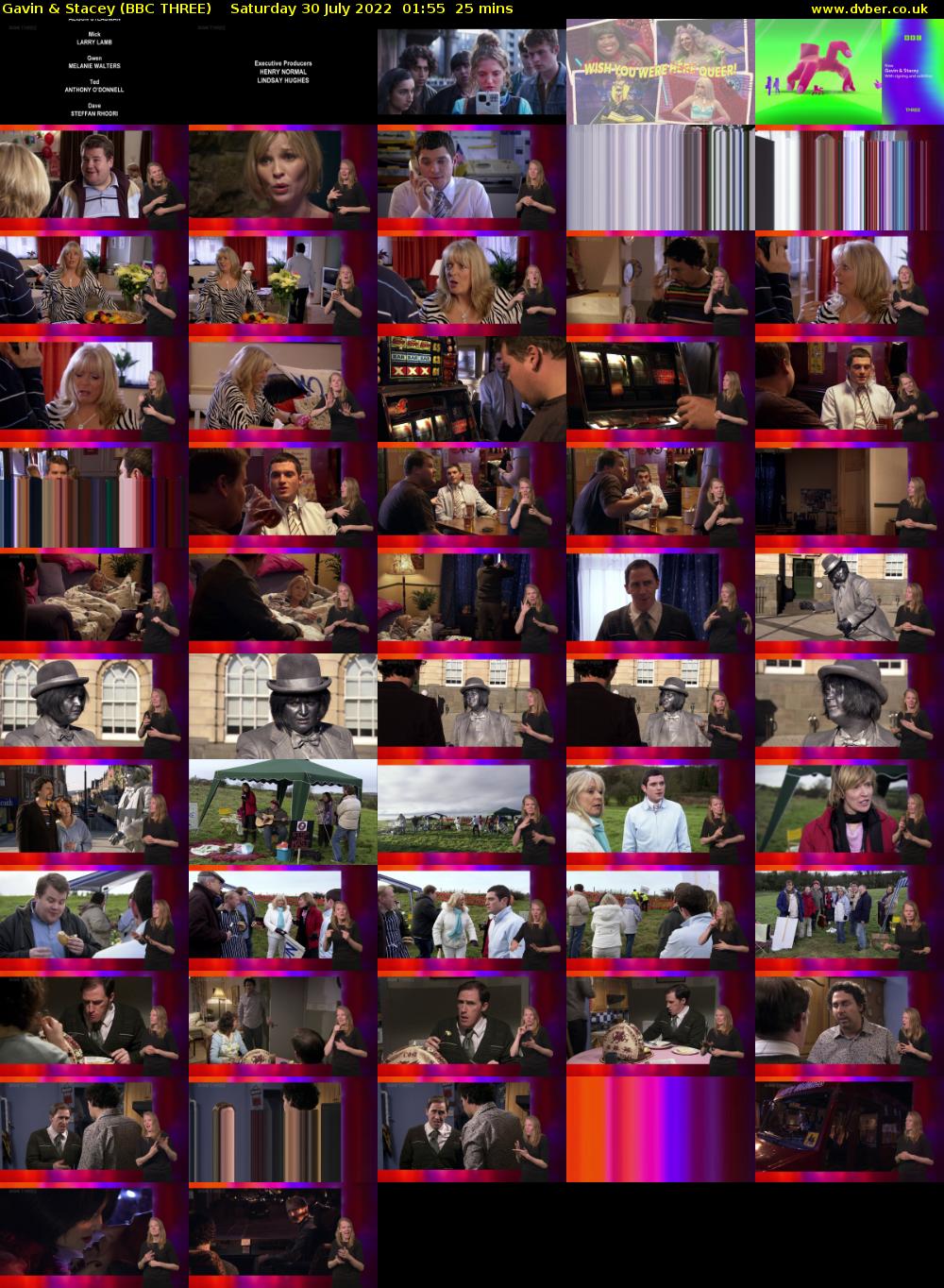Gavin & Stacey (BBC THREE) Saturday 30 July 2022 01:55 - 02:20