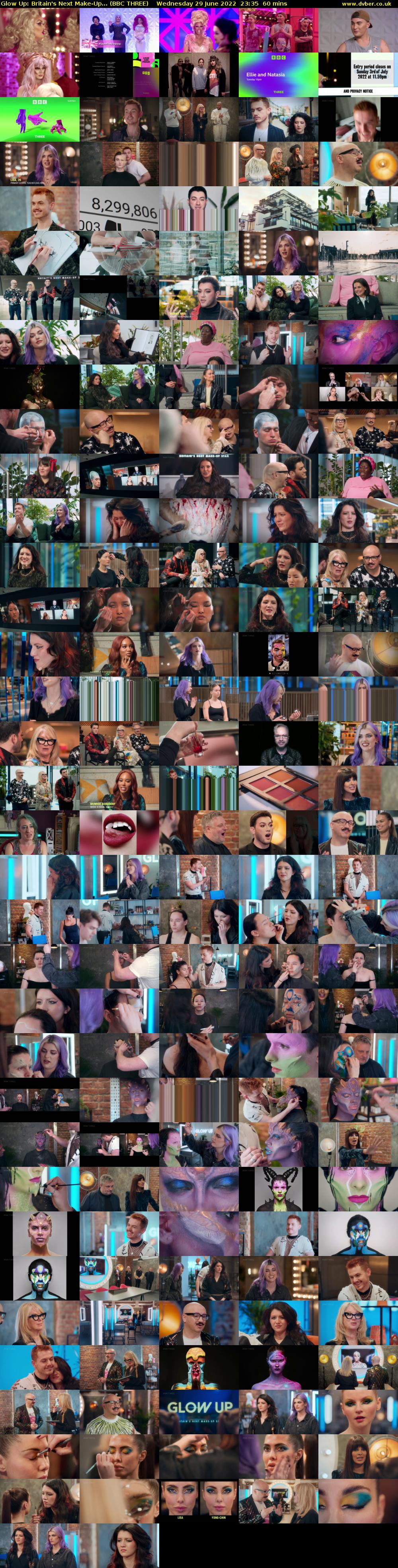 Glow Up: Britain's Next Make-Up... (BBC THREE) Wednesday 29 June 2022 23:35 - 00:35