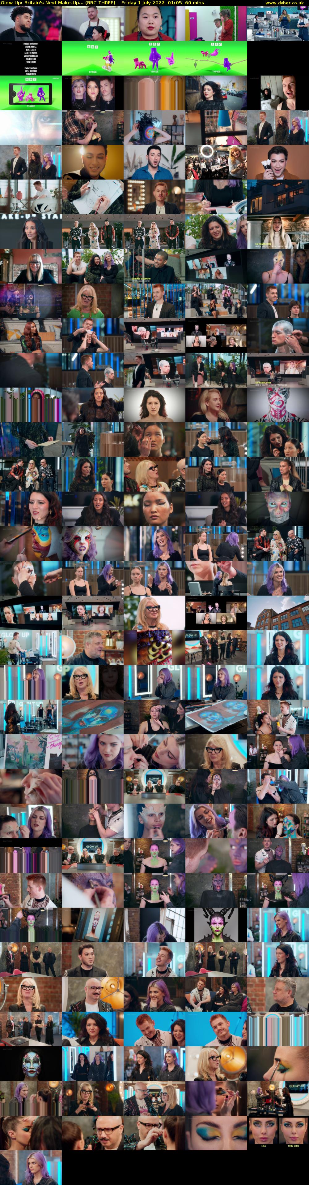 Glow Up: Britain's Next Make-Up... (BBC THREE) Friday 1 July 2022 01:05 - 02:05
