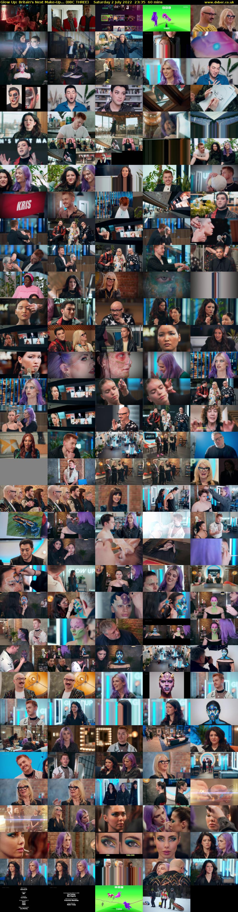 Glow Up: Britain's Next Make-Up... (BBC THREE) Saturday 2 July 2022 23:35 - 00:35