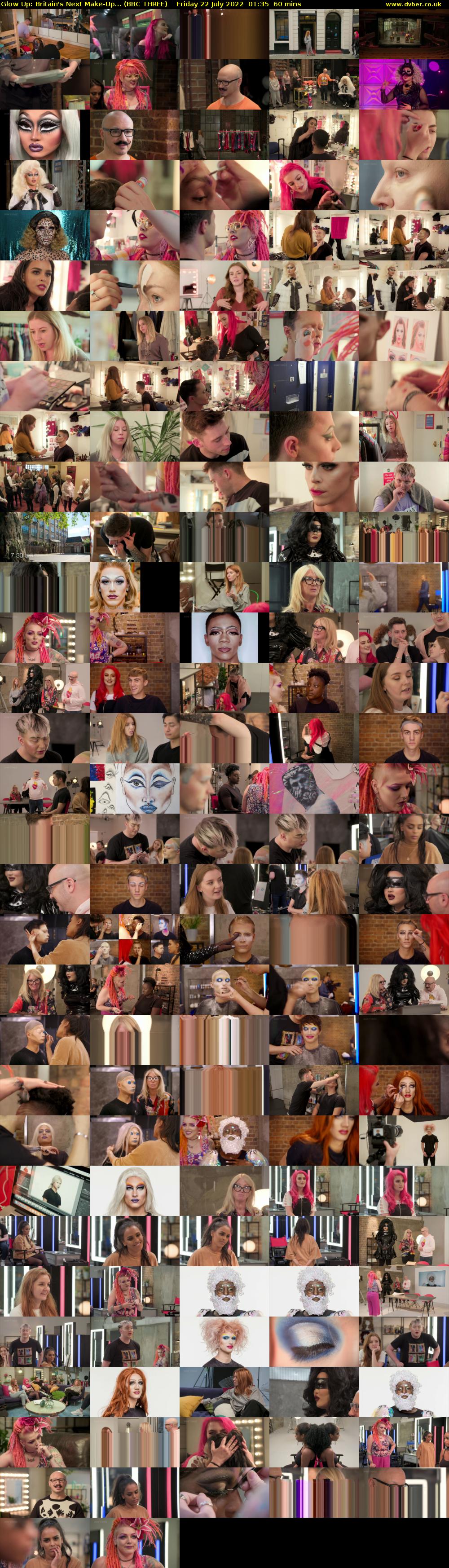 Glow Up: Britain's Next Make-Up... (BBC THREE) Friday 22 July 2022 01:35 - 02:35