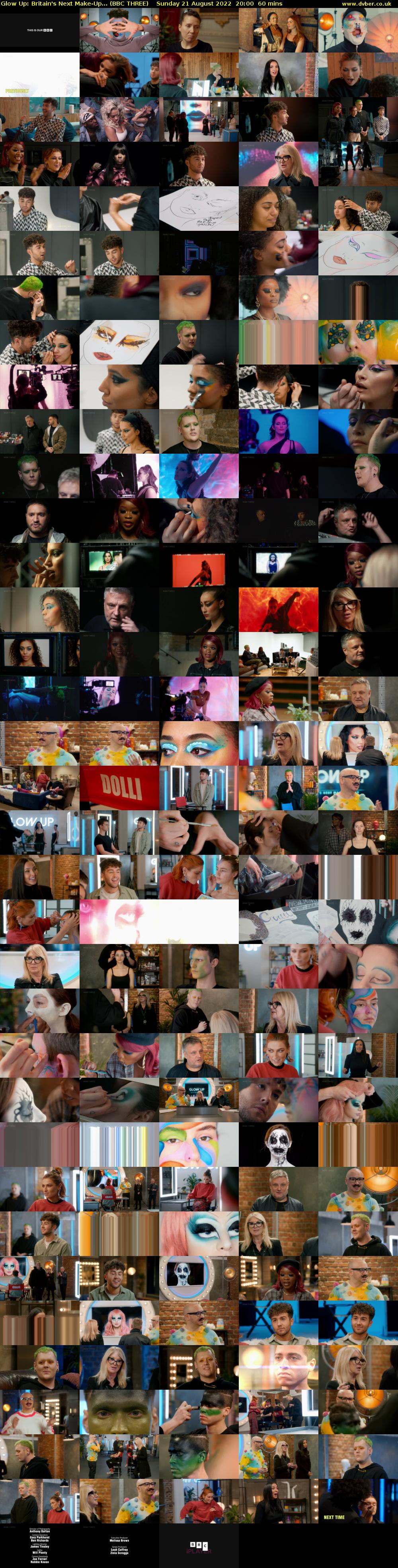 Glow Up: Britain's Next Make-Up... (BBC THREE) Sunday 21 August 2022 20:00 - 21:00