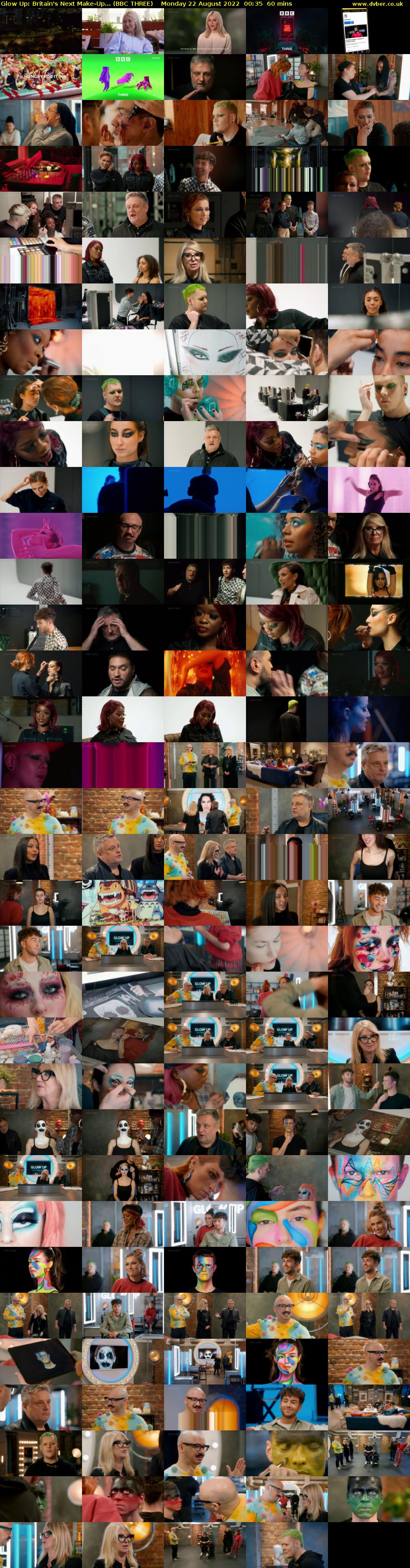 Glow Up: Britain's Next Make-Up... (BBC THREE) Monday 22 August 2022 00:35 - 01:35
