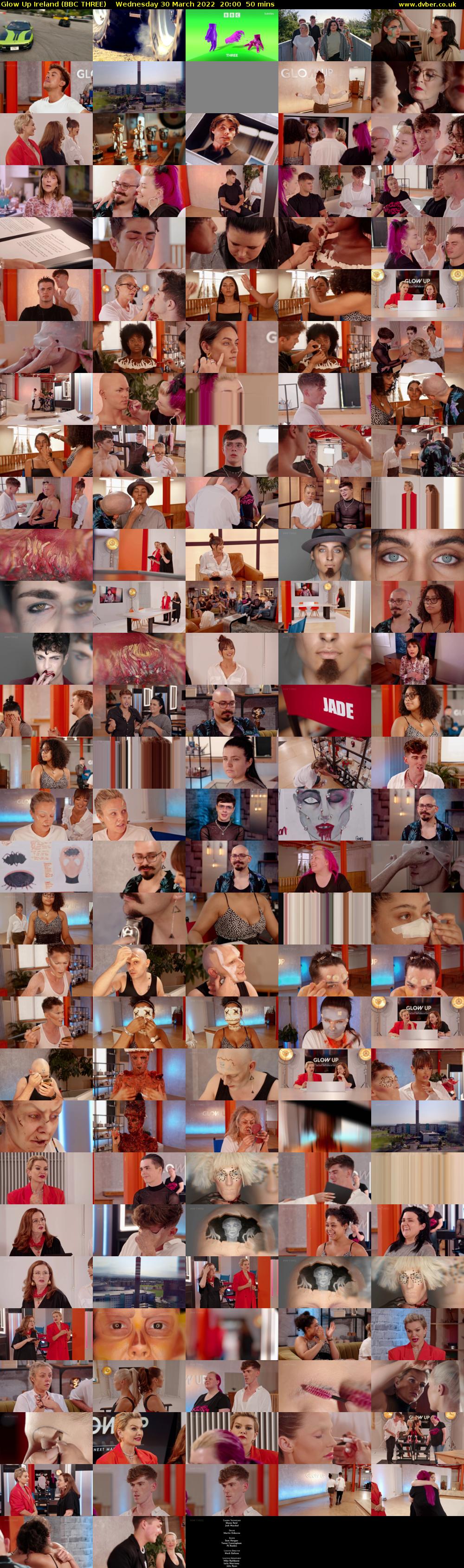 Glow Up Ireland (BBC THREE) Wednesday 30 March 2022 20:00 - 20:50