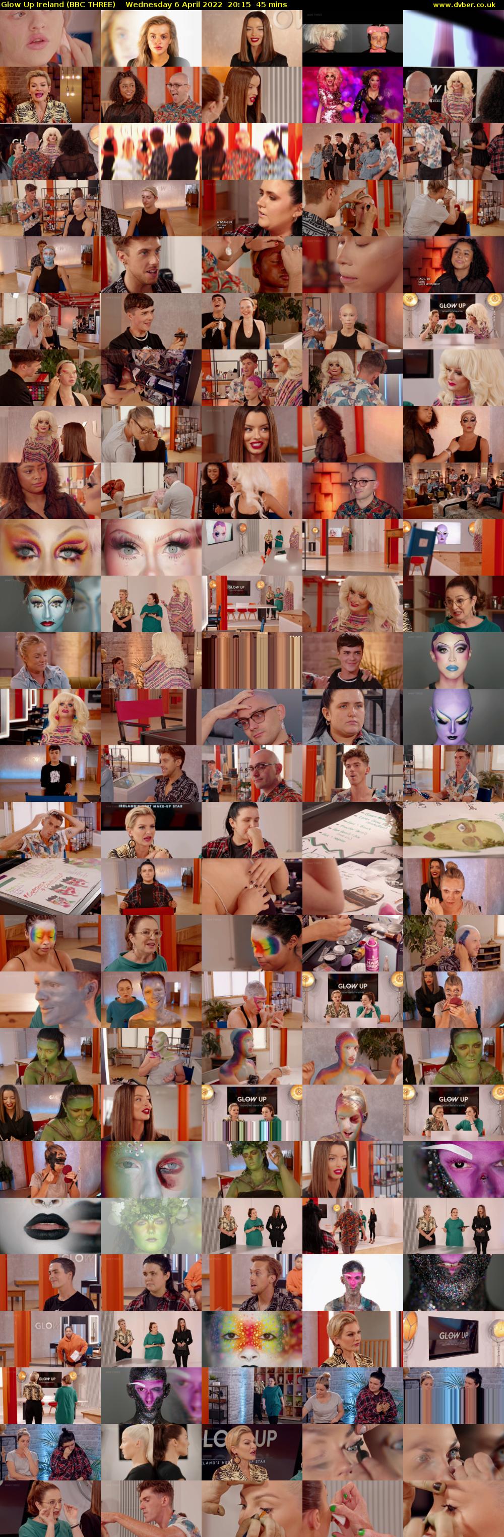 Glow Up Ireland (BBC THREE) Wednesday 6 April 2022 20:15 - 21:00