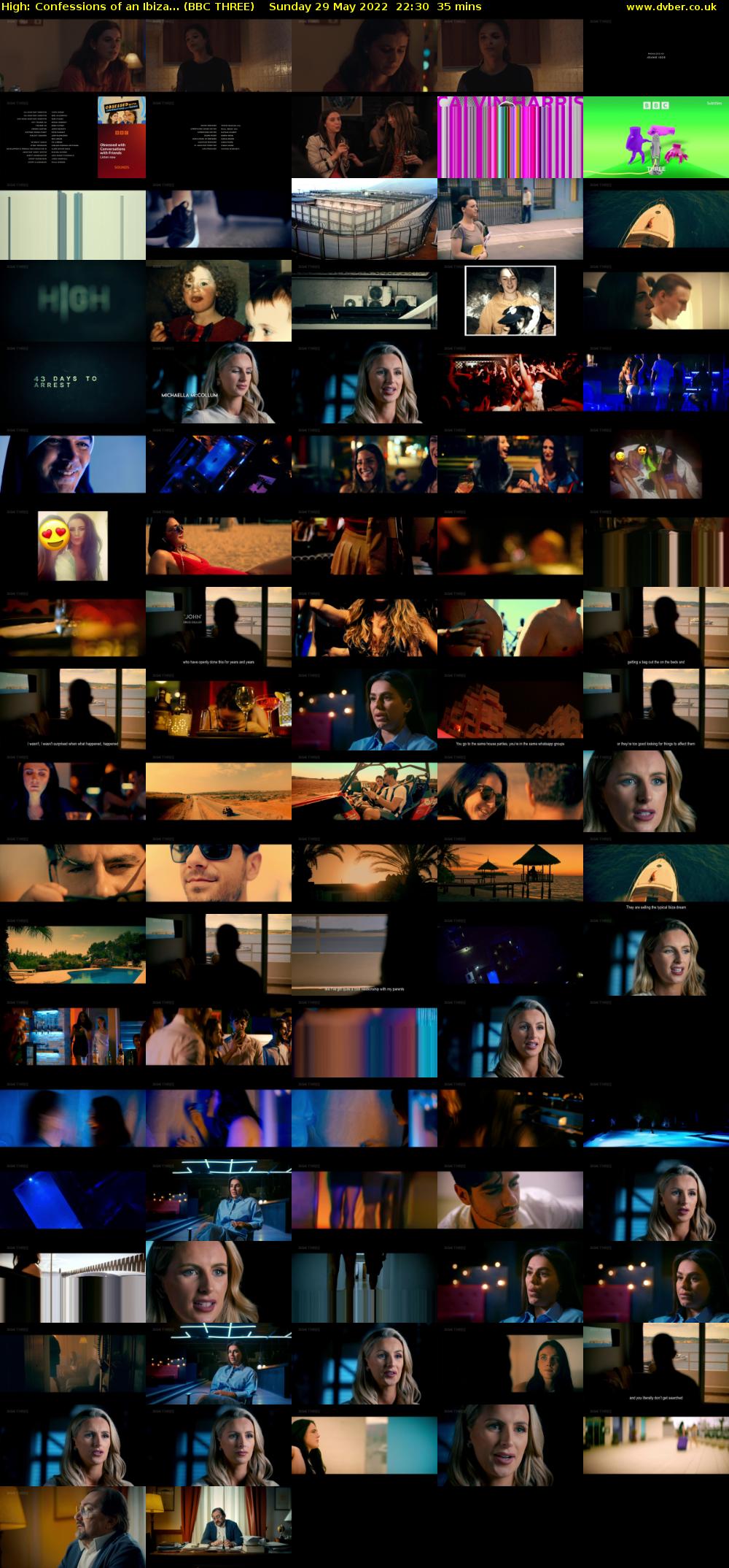 High: Confessions of an Ibiza... (BBC THREE) Sunday 29 May 2022 22:30 - 23:05