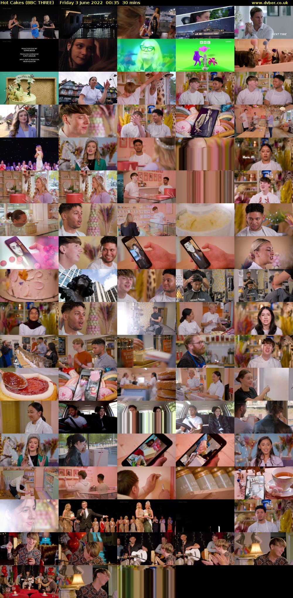 Hot Cakes (BBC THREE) Friday 3 June 2022 00:35 - 01:05