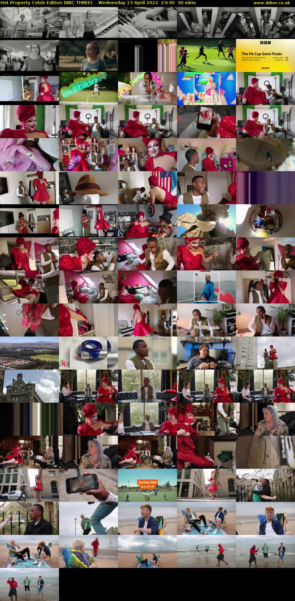 Hot Property Celeb Edition (BBC THREE) Wednesday 13 April 2022 23:40 - 00:10