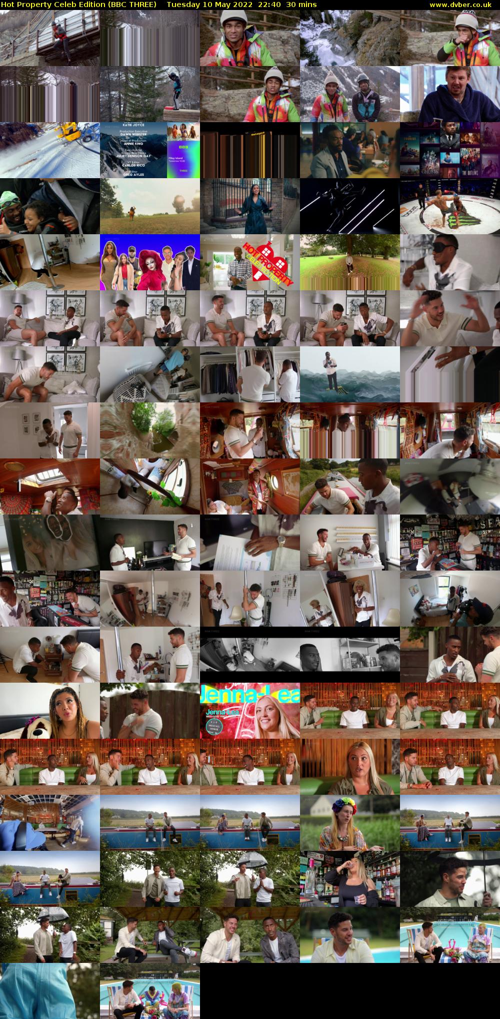 Hot Property Celeb Edition (BBC THREE) Tuesday 10 May 2022 22:40 - 23:10