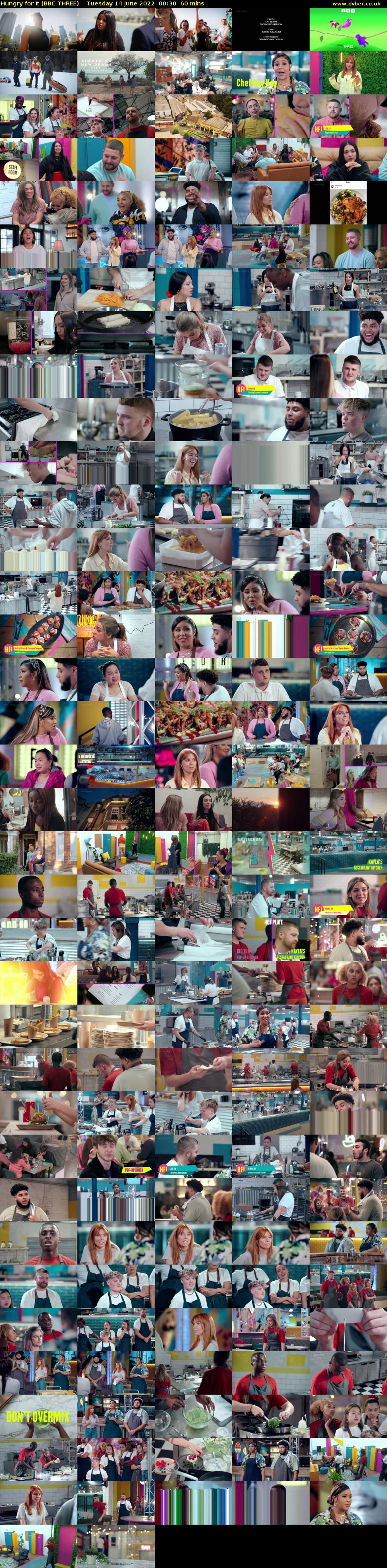 Hungry for It (BBC THREE) Tuesday 14 June 2022 00:30 - 01:30