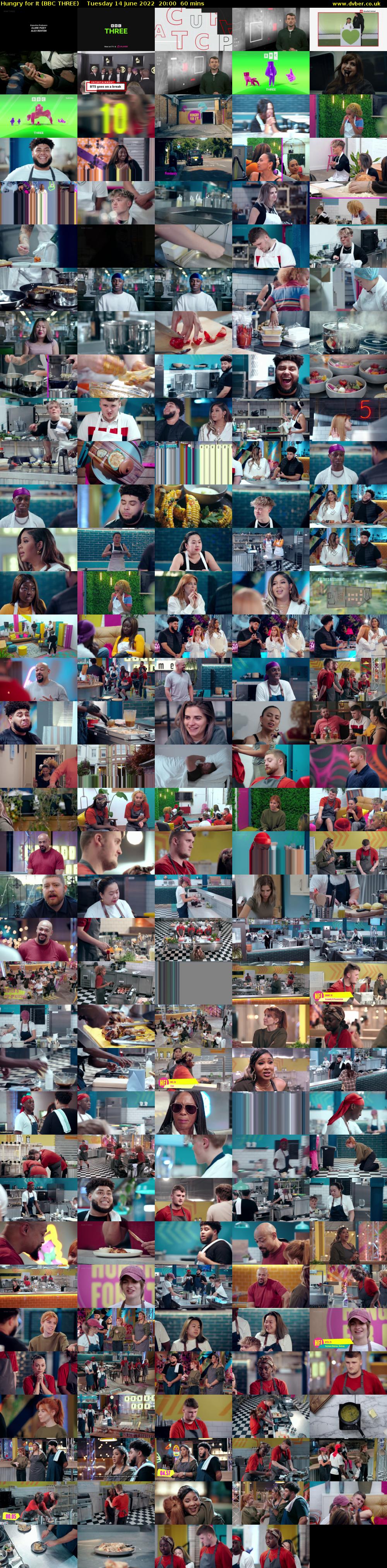Hungry for It (BBC THREE) Tuesday 14 June 2022 20:00 - 21:00