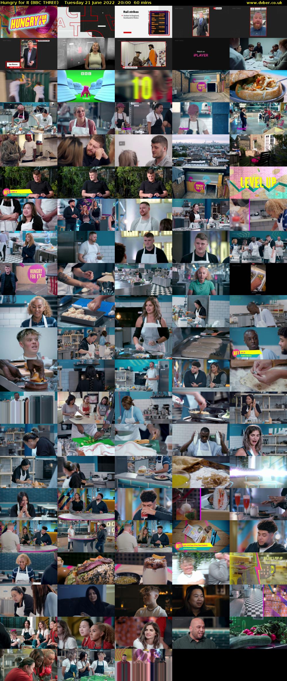 Hungry for It (BBC THREE) Tuesday 21 June 2022 20:00 - 21:00