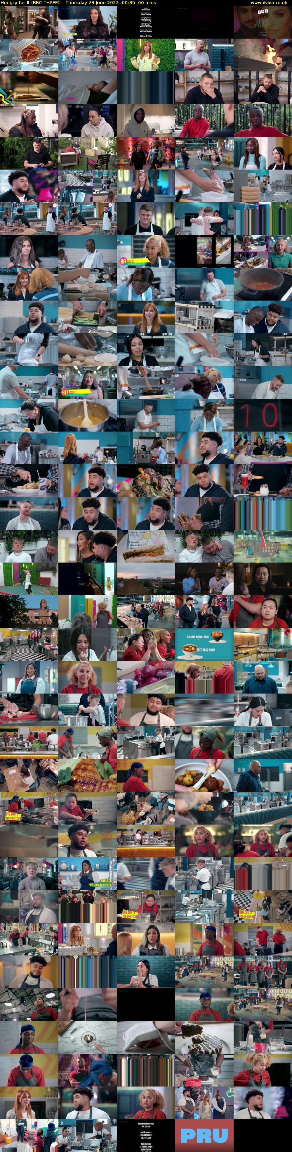 Hungry for It (BBC THREE) Thursday 23 June 2022 00:35 - 01:35